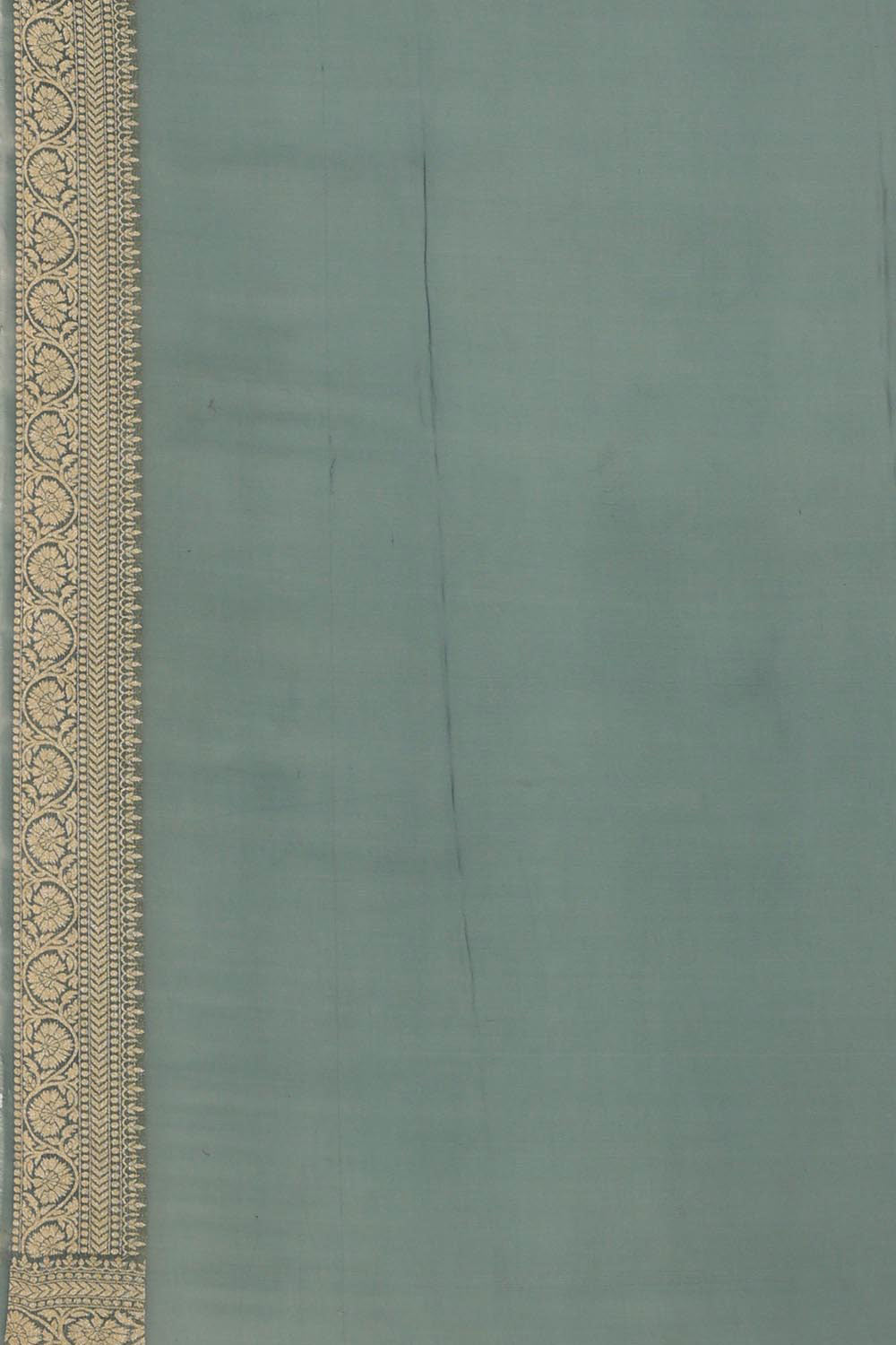 Image of Banarasi Georgette Greenish Grey Saree